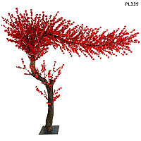 Извито изкуствено дърво за декор Японска вишна 1.8м - PL339